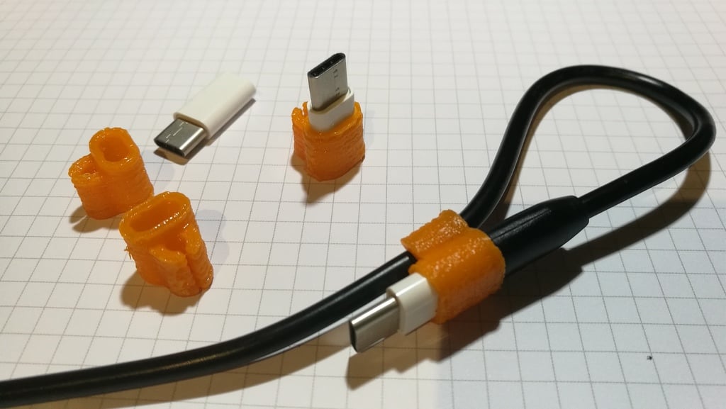 USB Typ-C Adapter Clip
