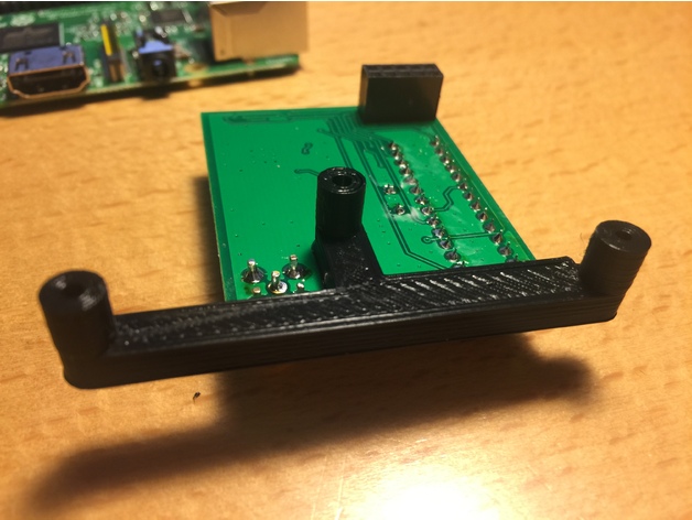DVMega UHF board bracket for Raspberry Pi 2/3