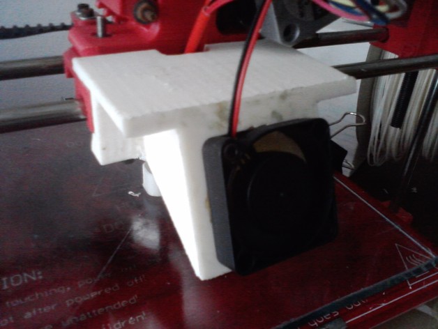Fan Case for Wade's extruder - Prusa i2 - Filament 3D printer