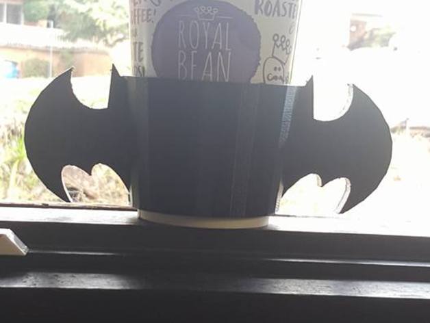 Batman coffee cup holder