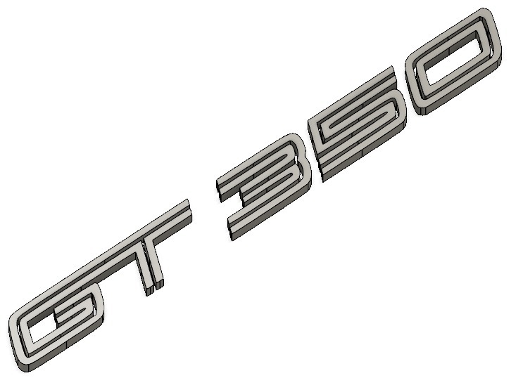 Shelby GT350 Badge