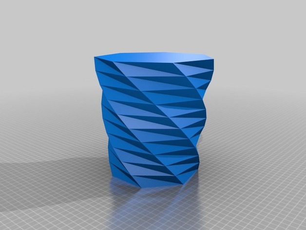 7-sided vase