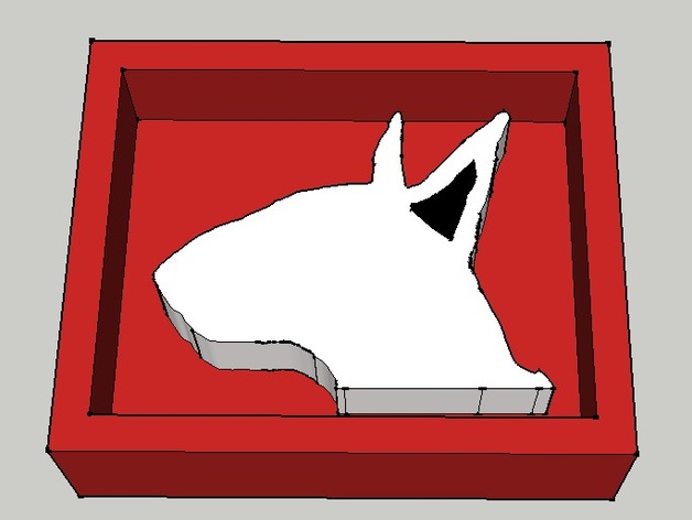 English Bull Terrier Mould