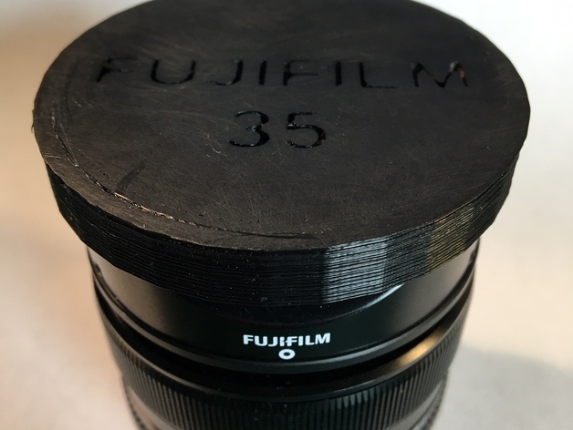 Fujifilm 35mm f/1.4 XF R Lens Cap