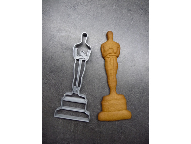 Oscar award cookie cutter