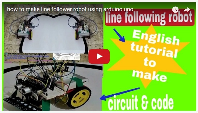 line follower arduino robot