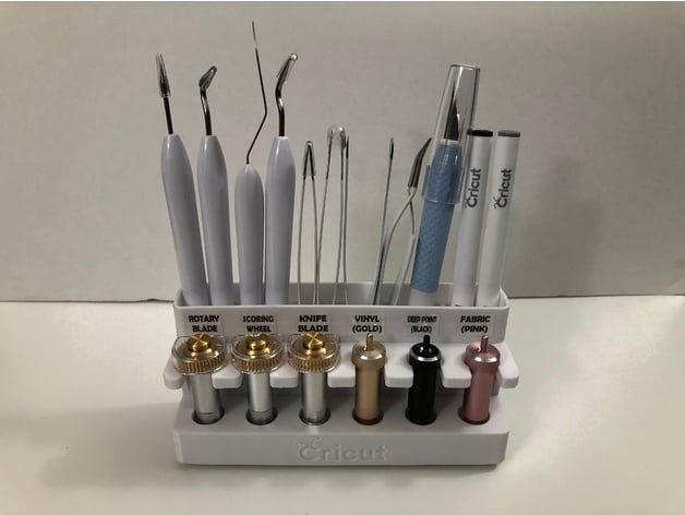 Cricut Maker Tool Holder - Remixed for 6 Tools by rckab - Thingiverse