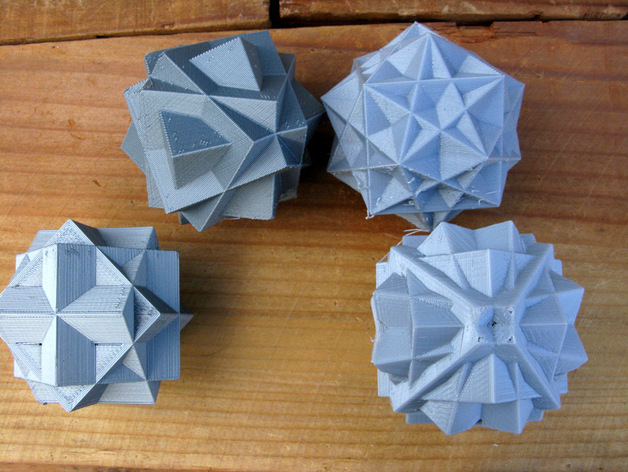 Four Compounds of Cubes