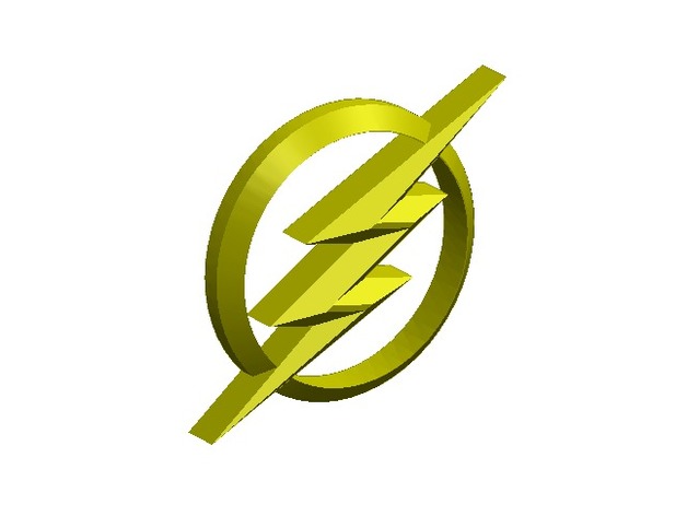 The Flash logo CW
