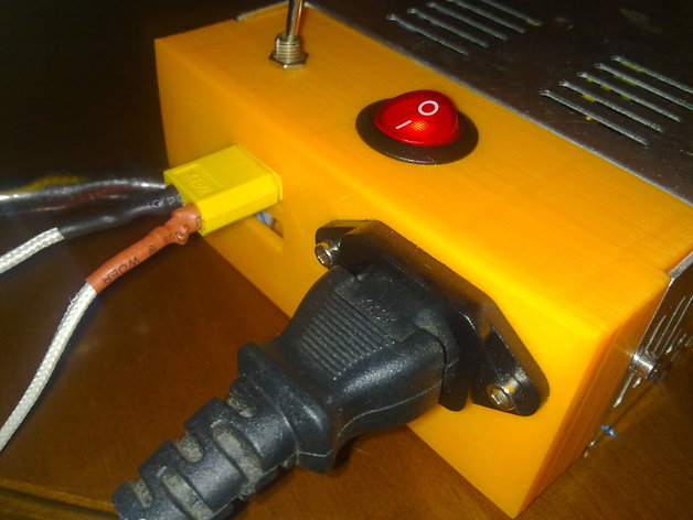 Universal power supply cover