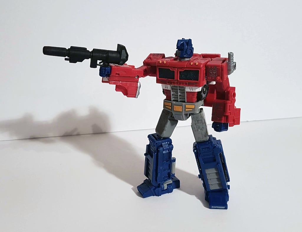 Transformers Optimus Prime G1 Blaster Gun - Voyager & Leader Scale 5mm peg