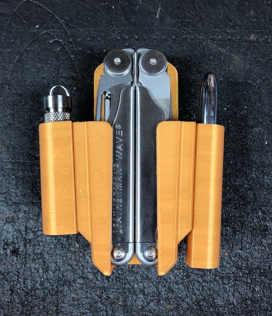 Fisher space pen module for Leatherman Wave holster