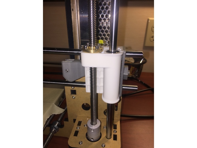 I designed this X axis belt tensioner for a Prusa i3.