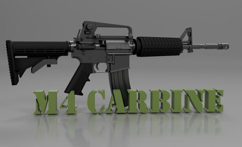 Clints M4 Carbine prop