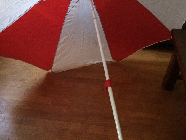Sunshade clamp / umbrella locking device
