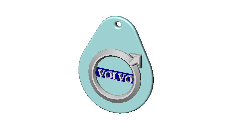 Volvo keyring