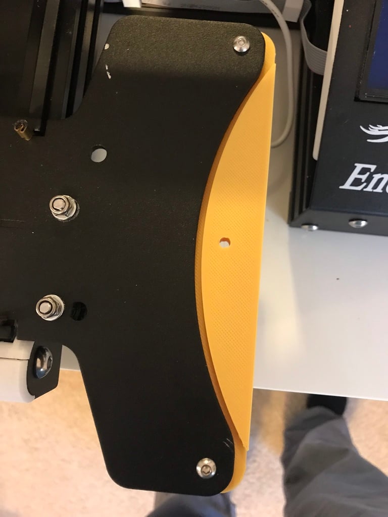Simple Ender 3 mod for 3-point tramming