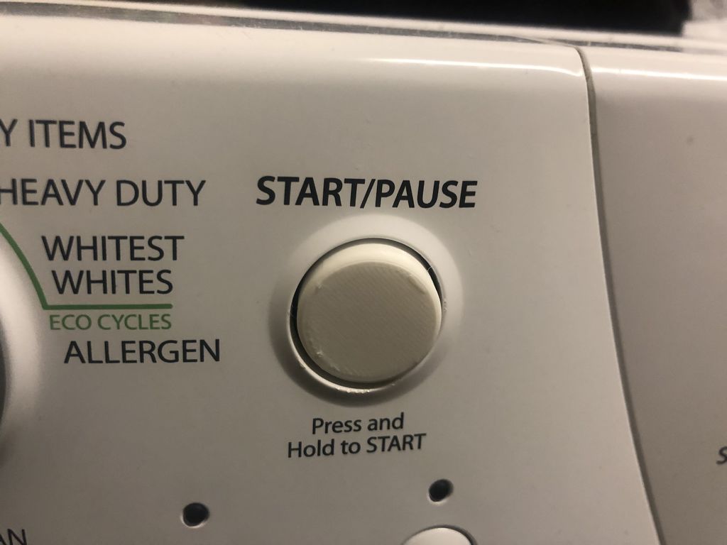 Start / Stop Button for Whirlpool Duet Washer