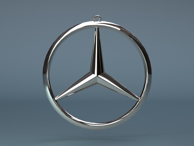MERCEDES Keychain created in PARTsolutions