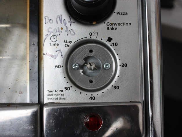 Oster toaster/convection oven "Stay On" disabler