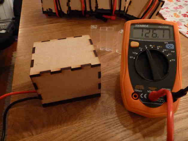 Simple, compact, lasercut colorimeter