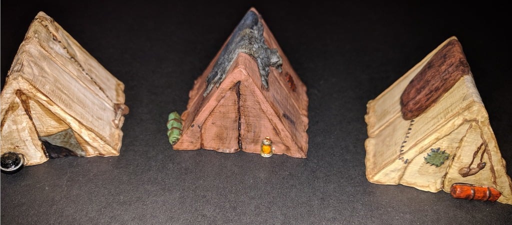 Adventurer's Camp - Tents - 28mm gaming