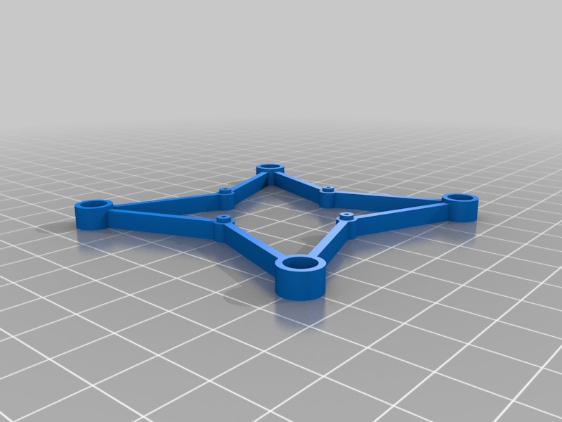 My Customized Parametric Tiny Whoop 3D  Printed Frame