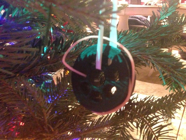 MakerBot filament spool ornament