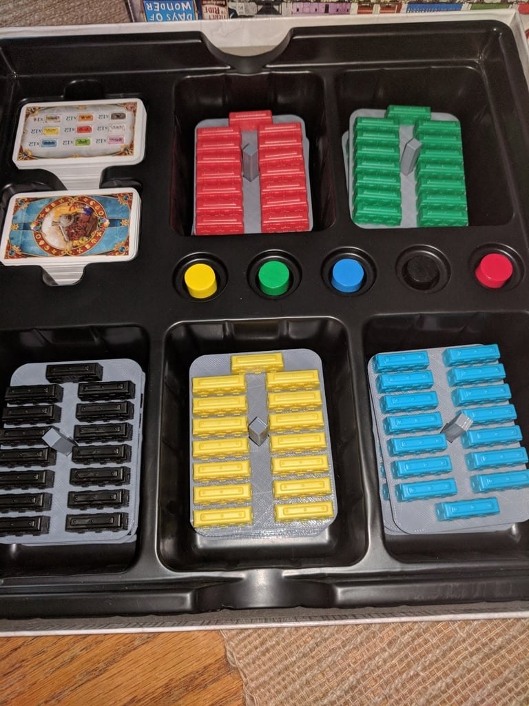 Ticket to Ride Tray
