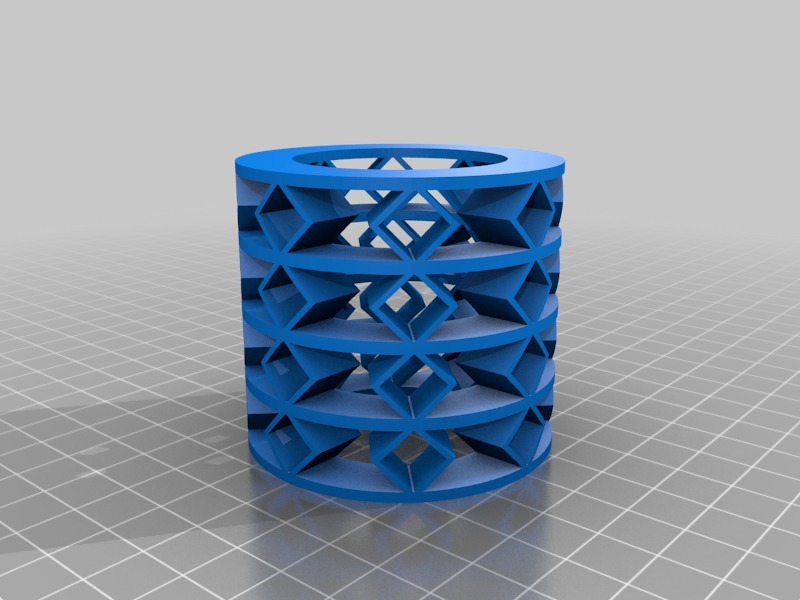 Experimental parametric printable spring