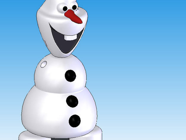 Do you wanna print a snowman? - Olaf from Frozen