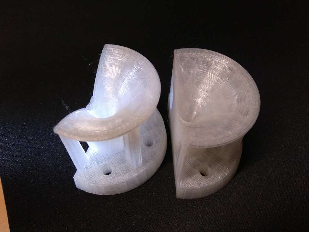 Curved-Inlet Drybox Filament Funnel
