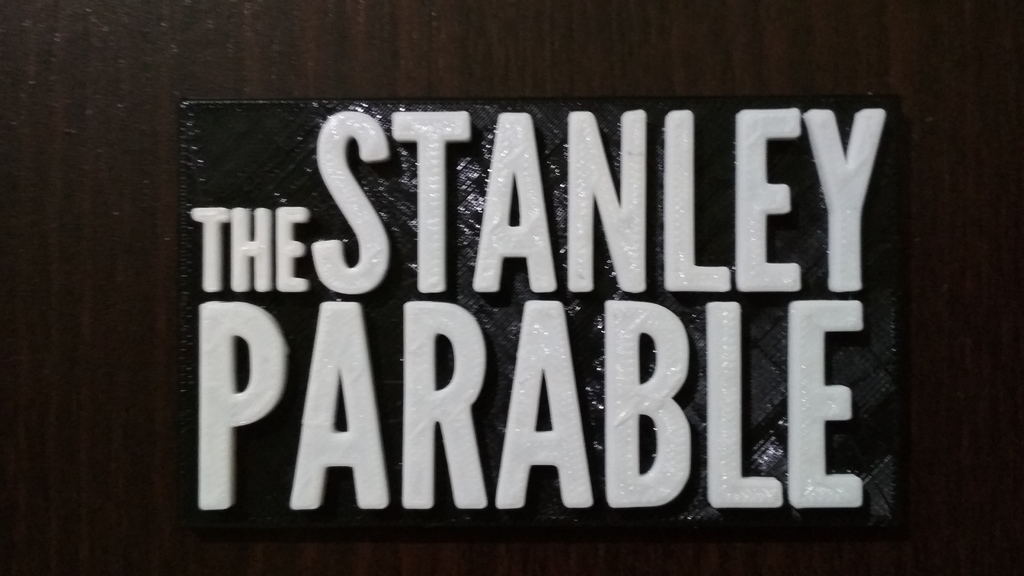 The Stanley Parable 3D printable logo