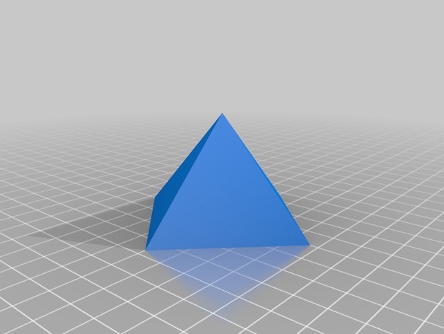 4 Sided Pyramid