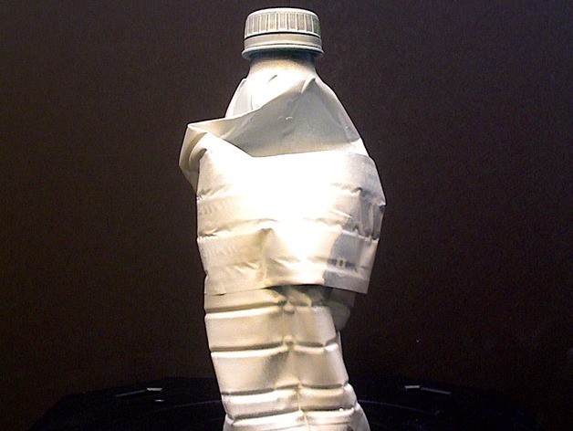 Crushed Plastic Water Bottle