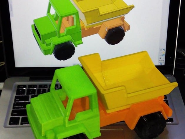 Toy Dump Truck (split)