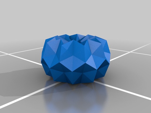 Folded Toroidal Polyhedron 2