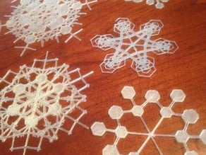 Blizzard of Unique Snowflakes
