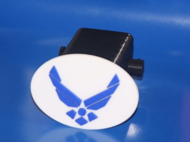 United States Air Force Hitch Cover For 2" Trailer Hitch Receiver