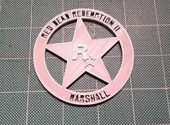Red Dead Redemption 2 - Marshall Badge