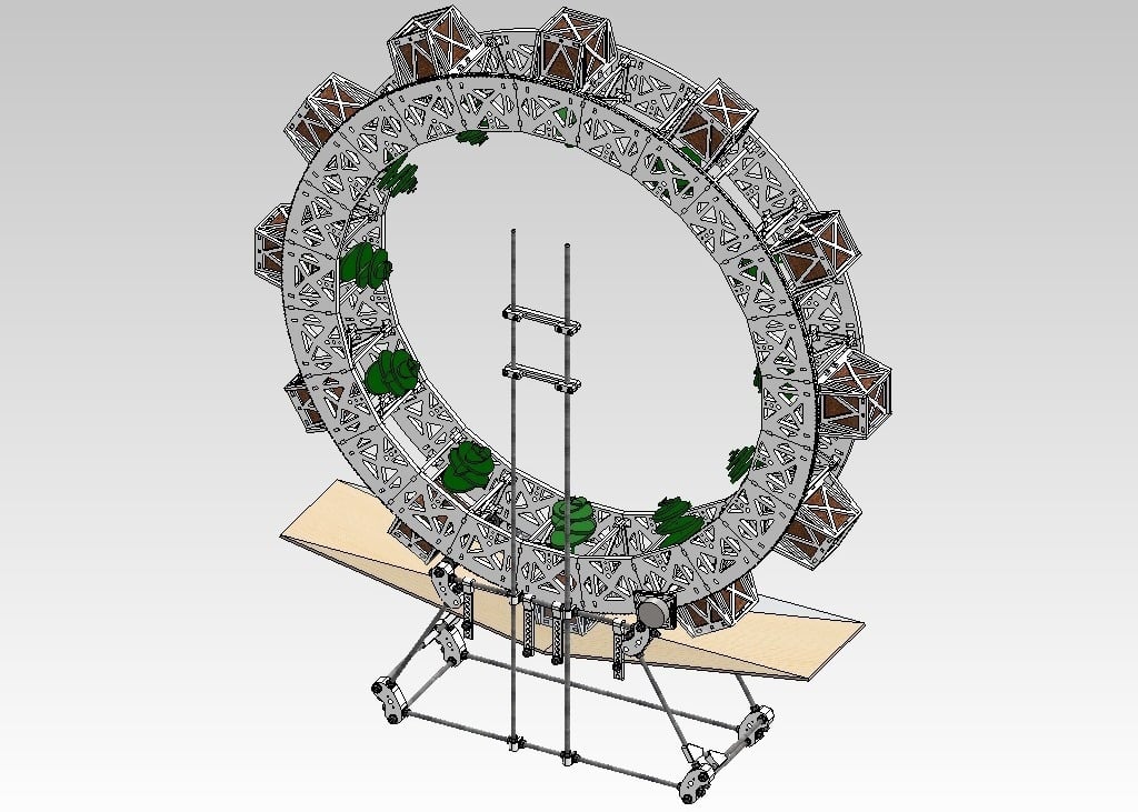 Rotary Hydroponic Unit