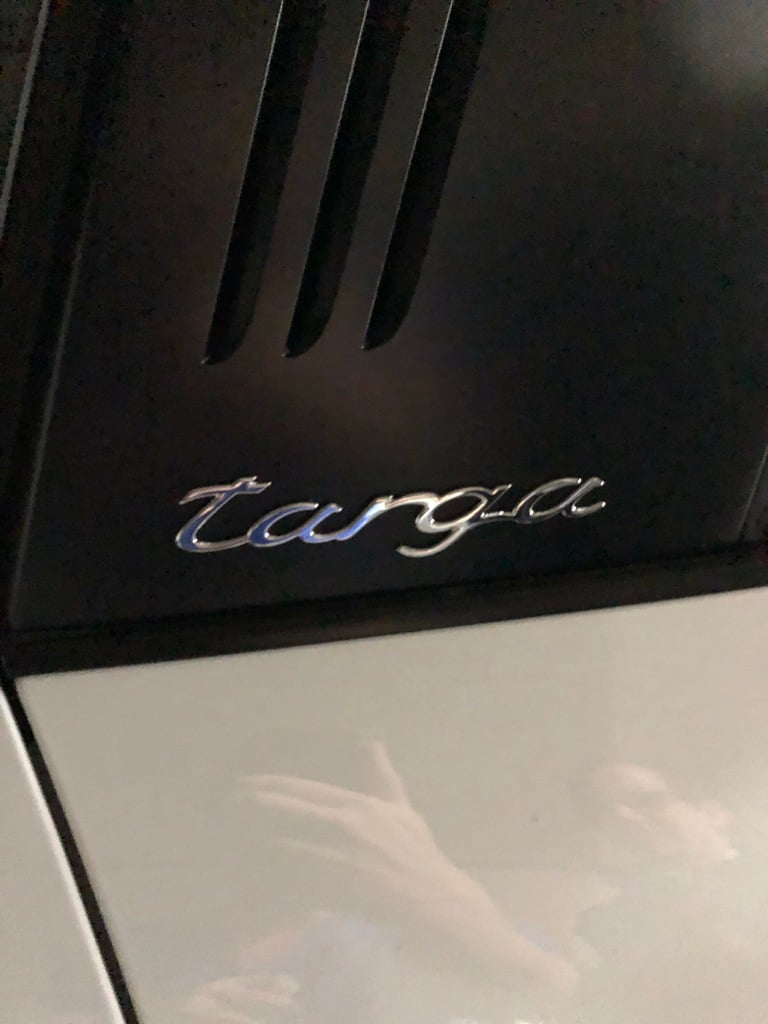 Porsche 911 Targa emblem cover