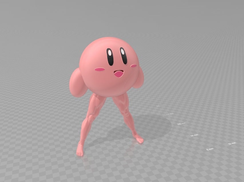 Kirby Muscle Legs