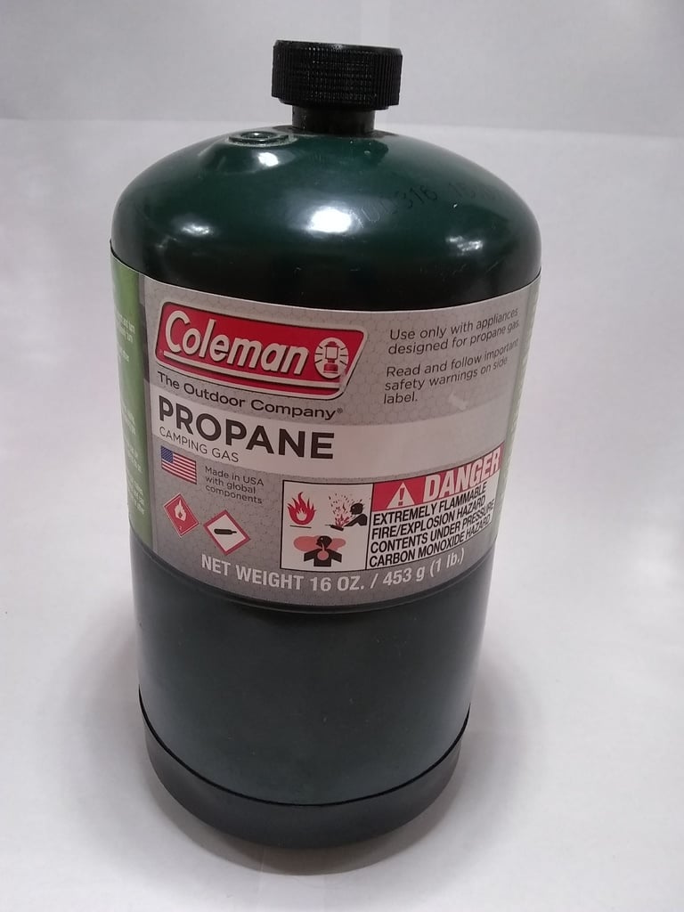 Threaded Cap for 1Lb Propane Cylinder
