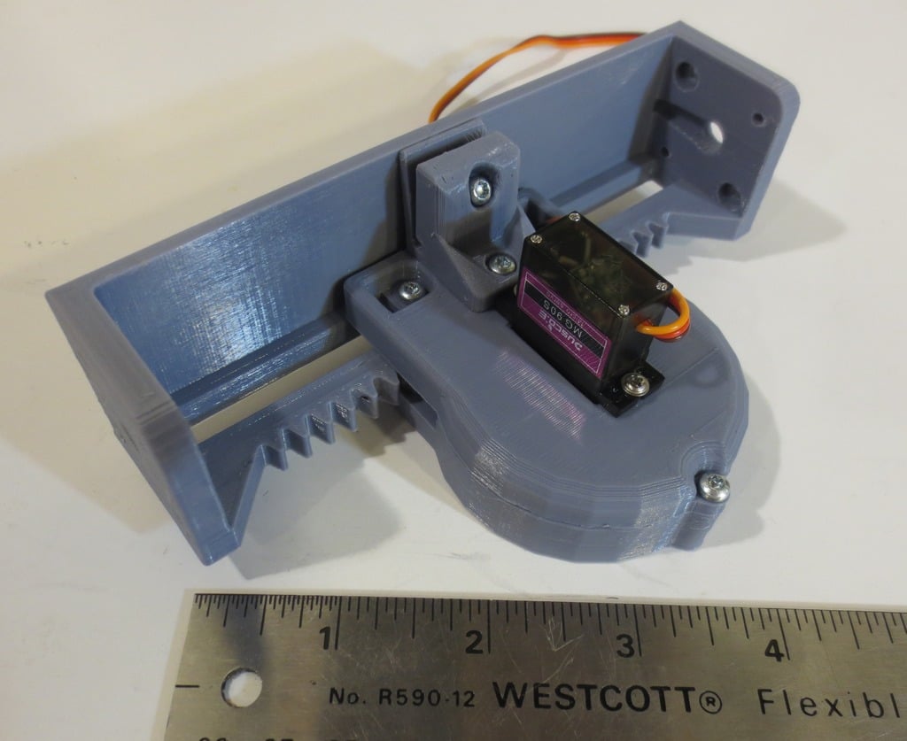 Rack & Pinion Linear Actuator Servo Joint Module *Tiny_CNC_Collection