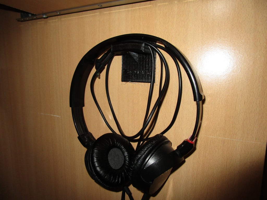 Headphones holder (wall mount) with SONY logo