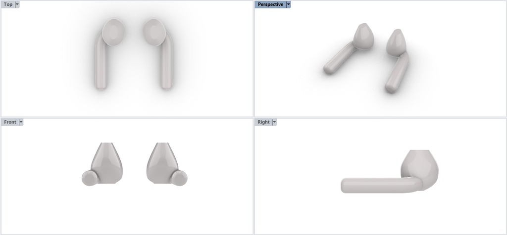 Apple Airpods 3D Model