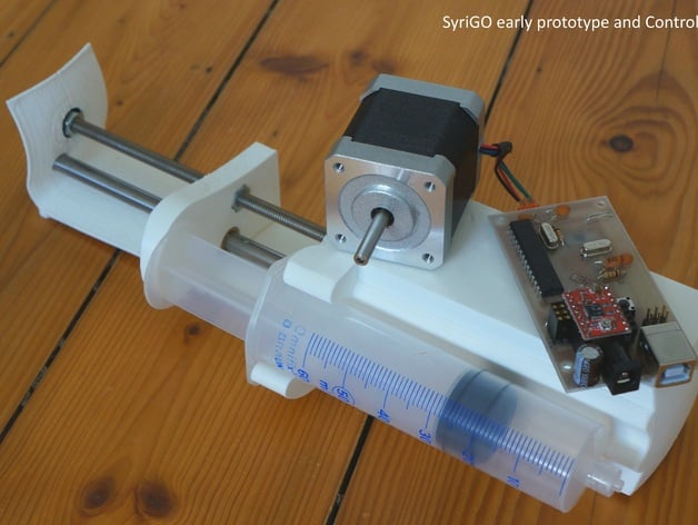 SyriGo - Open Hardware Programmable Syringe Pump