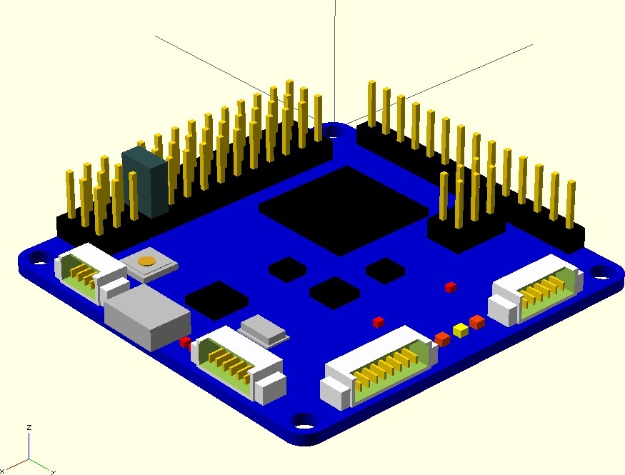 HK MultiWii Pro Board - Board Only with scad source