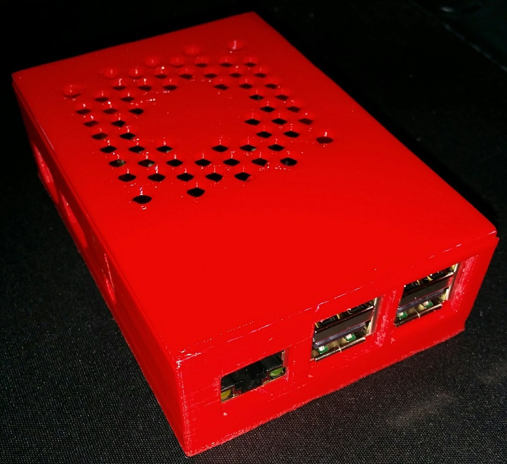 Boitier ventilé pour Raspberry Pi 3 (case)